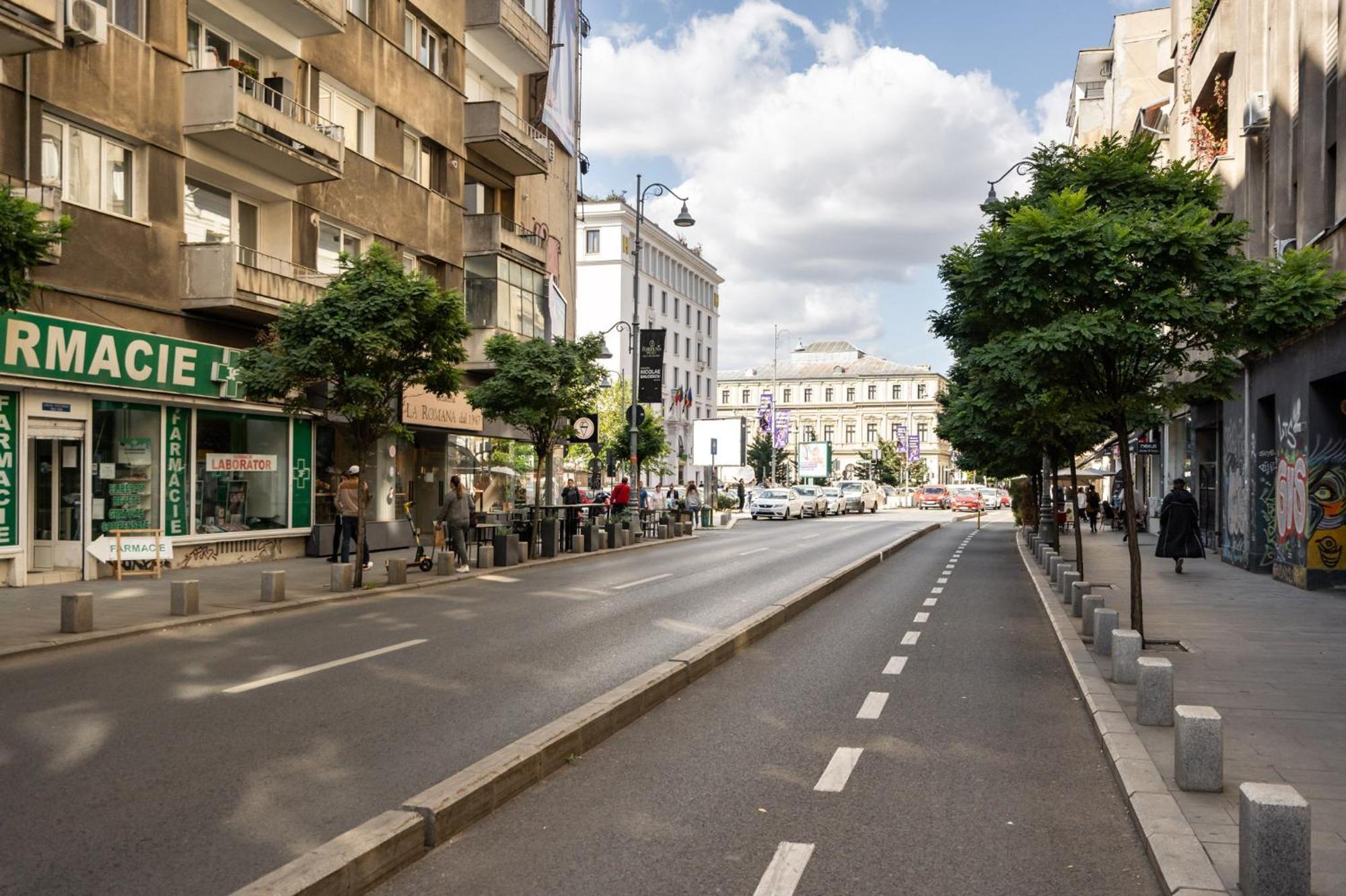 Sunset - Luxury Studio On Calea Victoriei بوخارست المظهر الخارجي الصورة
